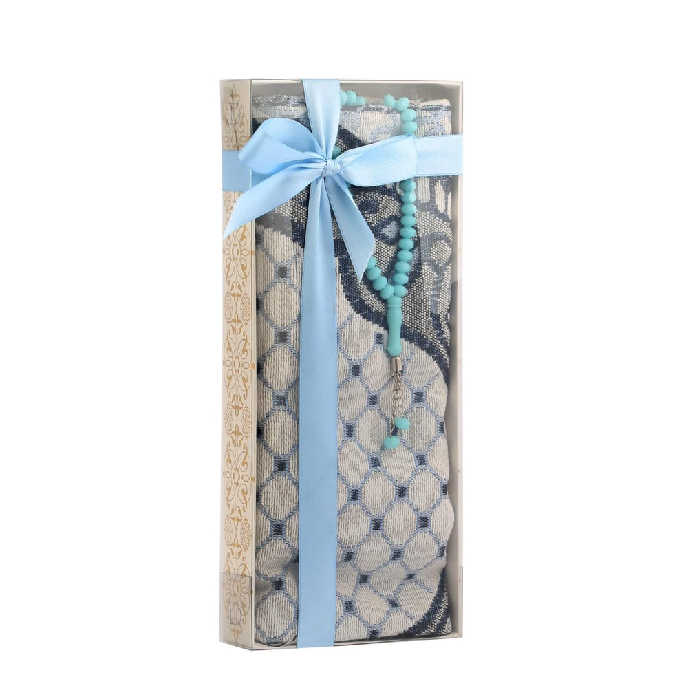 Ensar Uskudar Prayer Mat & Tasbeeh Gift Set
