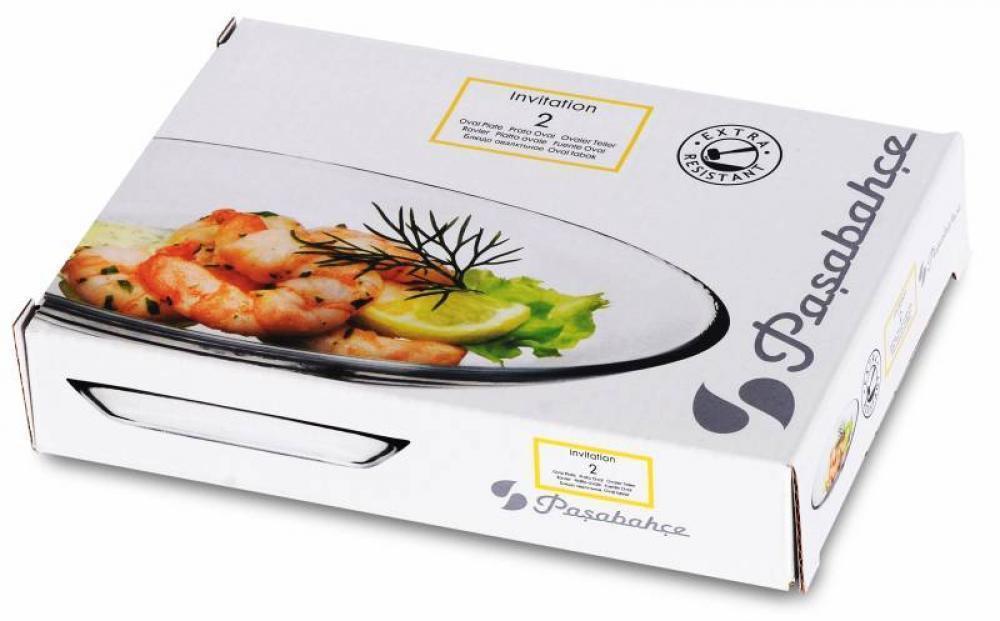 Paşabahçe Invitation two-plate retail box