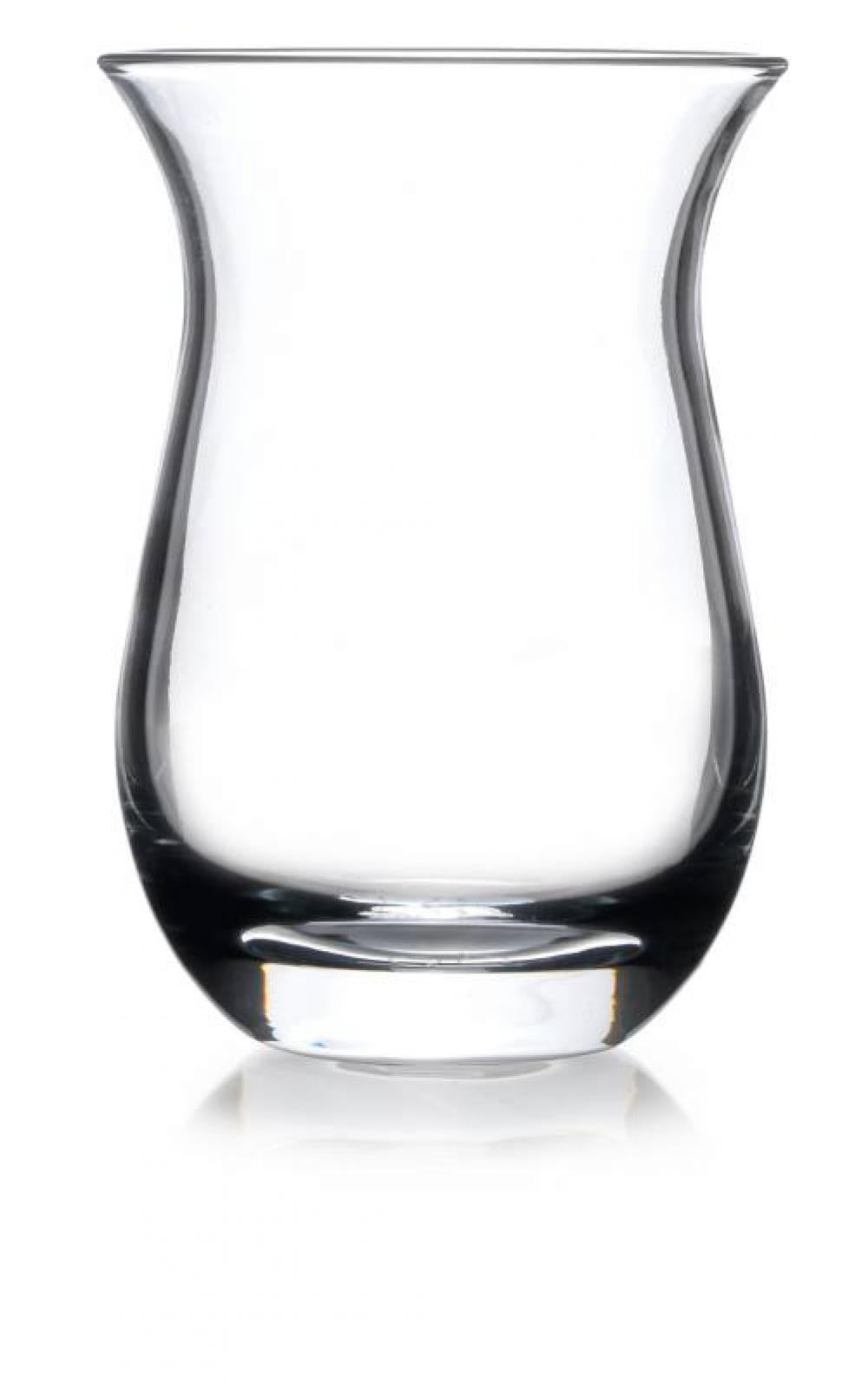 Paşabahçe Galata clear waisted tea glass