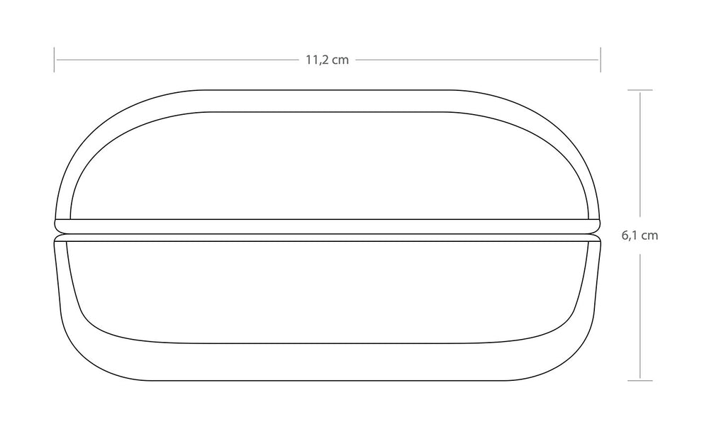 Paşabahçe Plus container dimension diagram