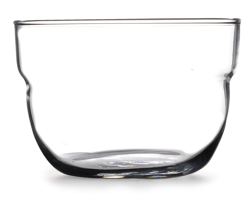 Paşabahçe Motto clear bowl with stepped sides