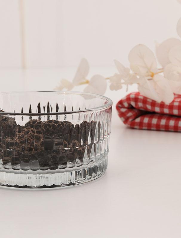 Paşabahçe Rain Patterned Glass Bowls 300 mL