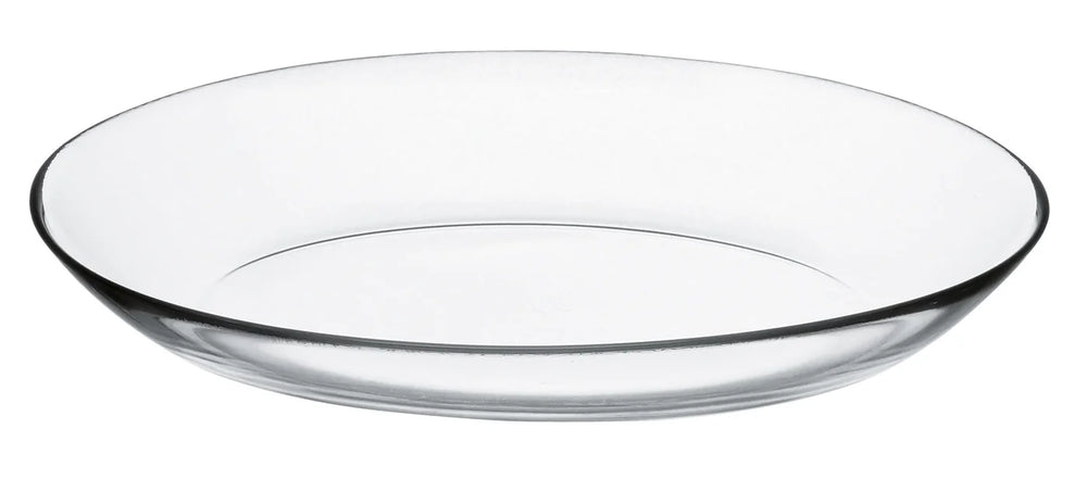 Paşabahçe Invitation clear oval serving plate