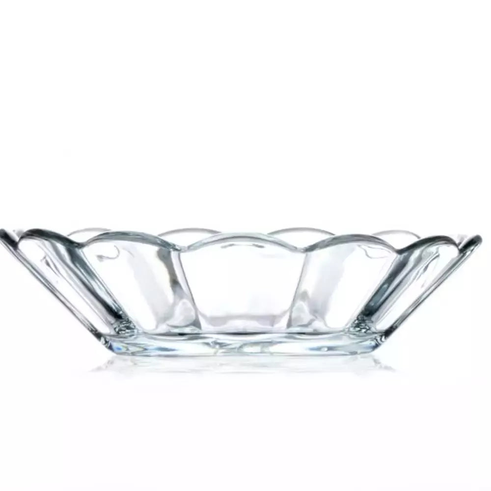 Paşabahçe Keyif Glass Tea Saucers - Set of 6