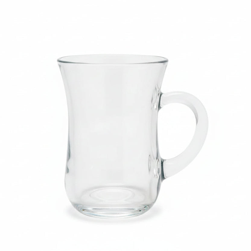 Paşabahçe Lina Handled Tea Glasses - Set of 6