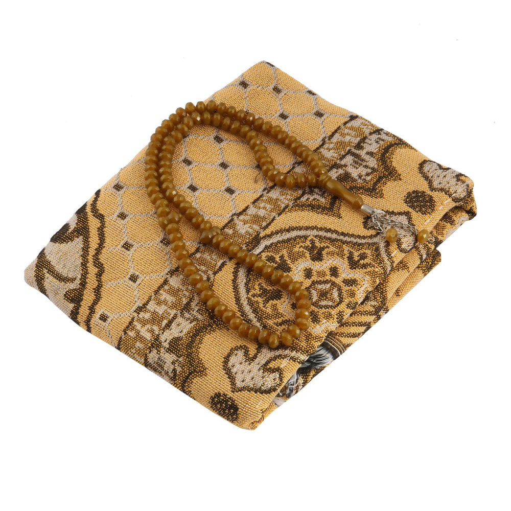 Ensar Uskudar Prayer Mat & Tasbeeh Gift Set