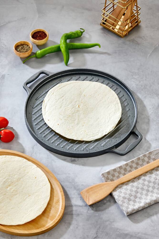 Cooker Double-Handled Gözleme Pan