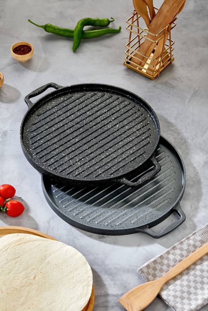 Cooker Double-Handled Gözleme Pan