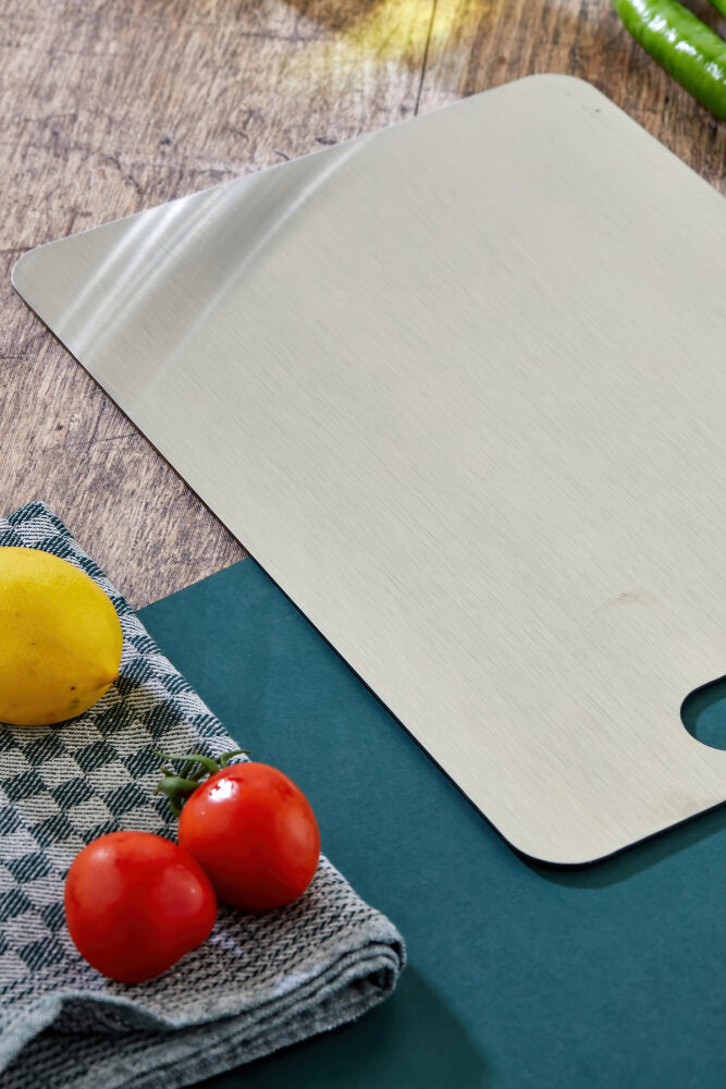 Cooker Stainless Steel Chopping Board, 34 × 24 cm