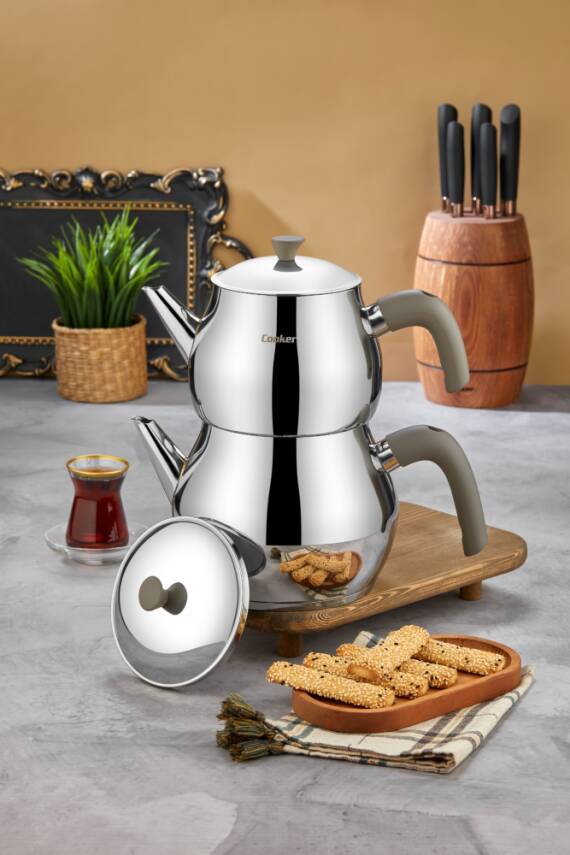 Cooker Tombo Family Turkish Teapot Set