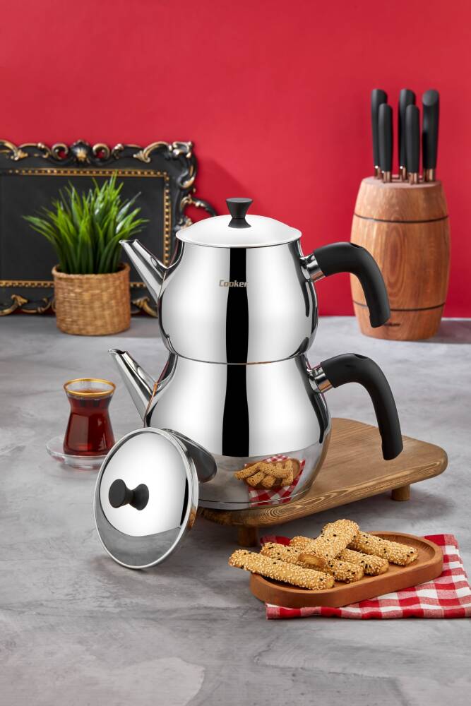 Cooker Tombo Mini Turkish Teapot Set
