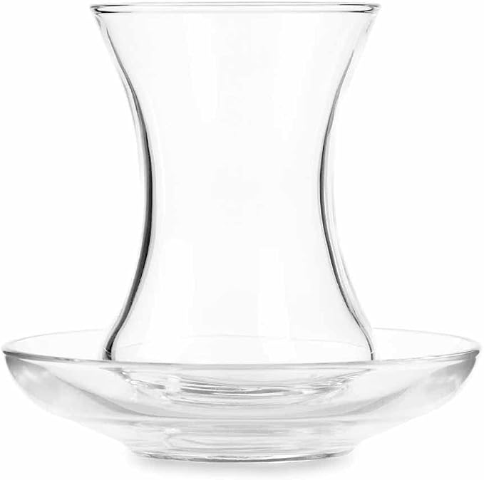 Paşabahçe Vefa Turkish Tea Set - 12 Pieces