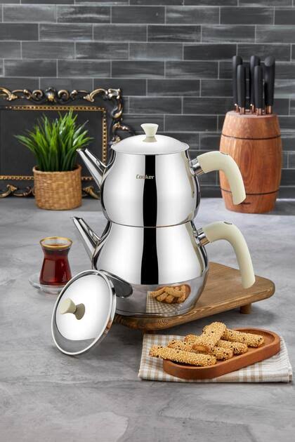 Cooker Tombo Family Turkish Teapot Set