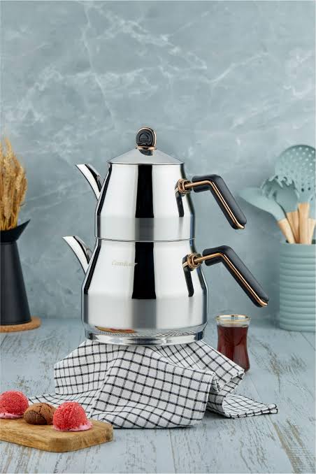 Cooker Everest Family Turkish Teapot Set