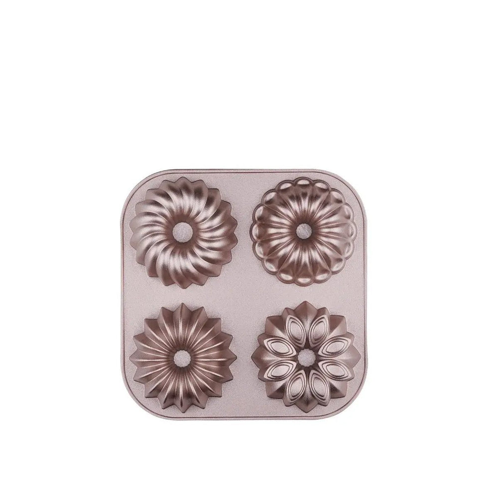 Korkmaz Pasty 4-Cup Mini Cake & Muffin Mould