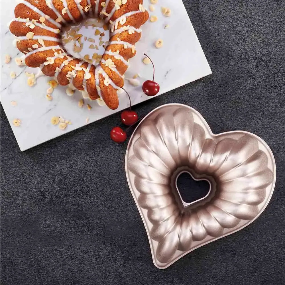 Korkmaz Pasty Heart Cake Mould - 10 x 26 cm
