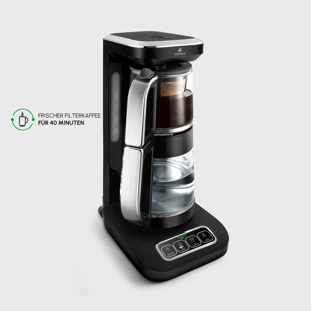 Robotea Pro Connect showing the coffee brewing configuration