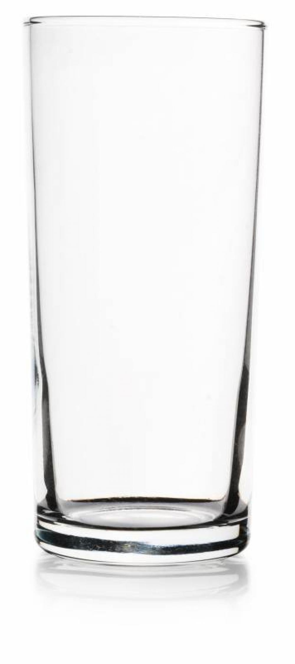 Glass4You Tall clear tumbler with a circular base