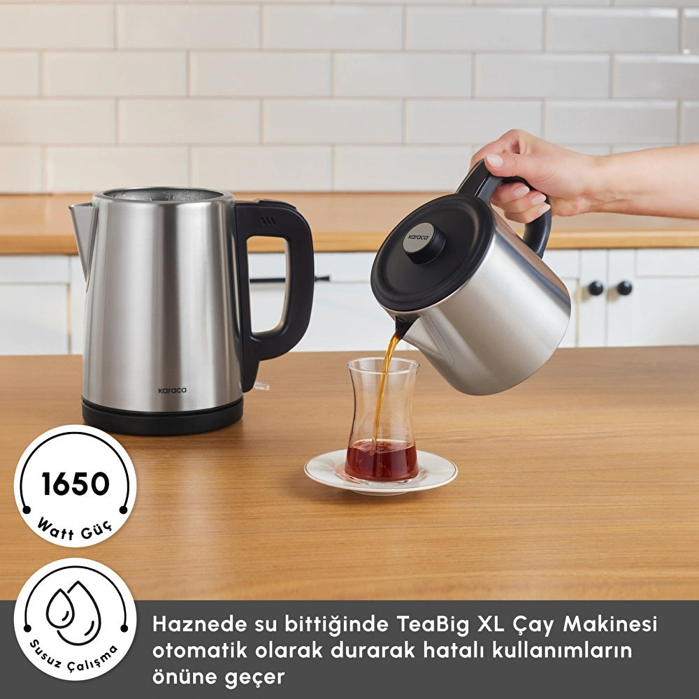 Karaca TeaBig XL kettle and teapot shown separately