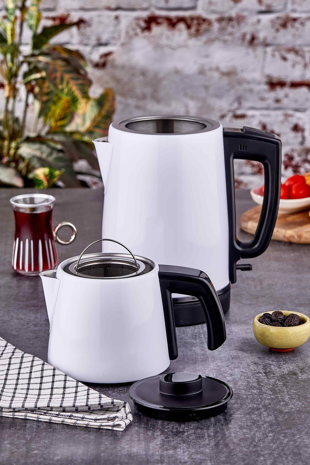 Taç Keyfidem Electric Tea Maker, White