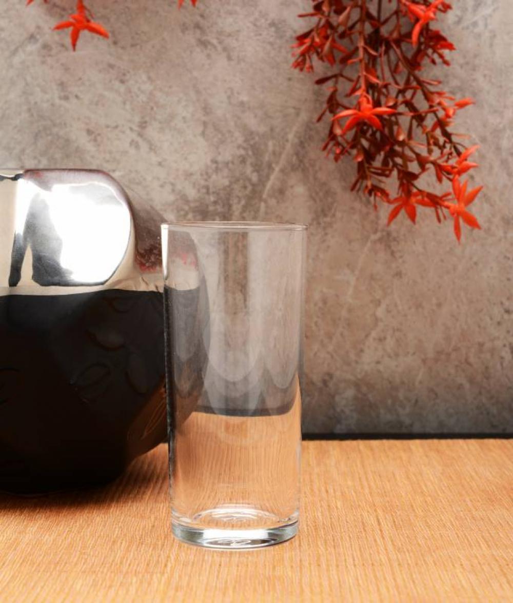 Glass4You Tall clear straight-sided tumbler