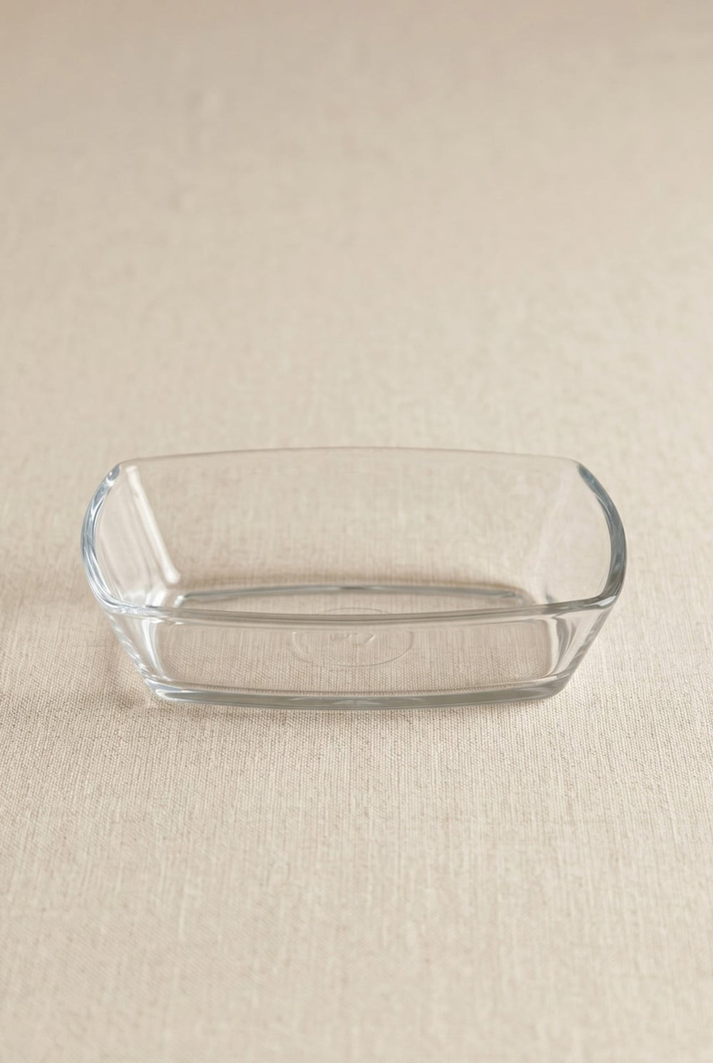 Paşabahçe Tokio small clear rectangular serving plate