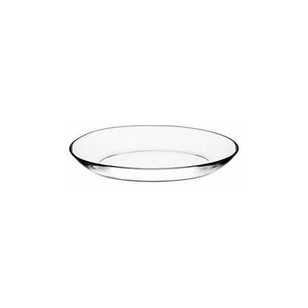 Paşabahçe Invitation clear oval serving plate