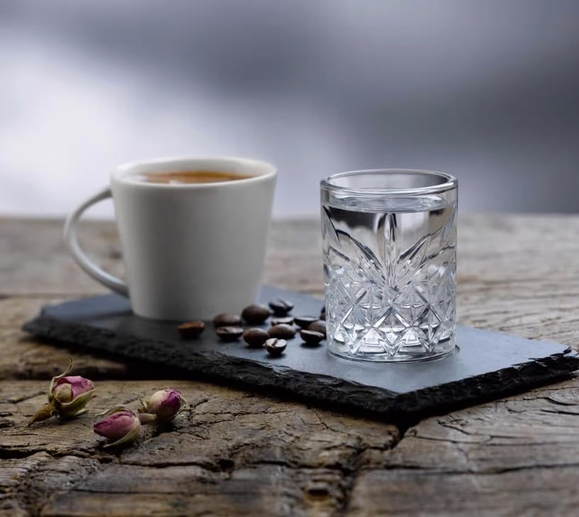 Paşabahçe Timeless Mini Glass Tumblers 62 mL - Set of 4