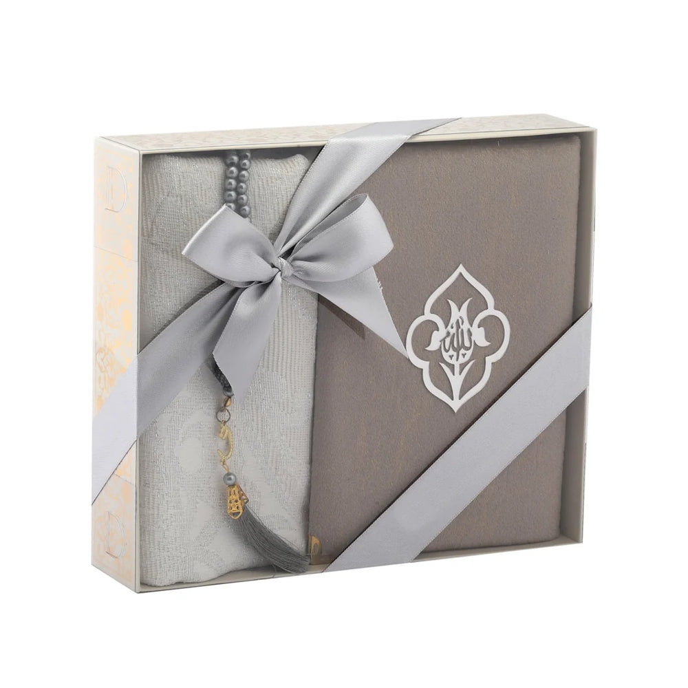 Ensar Hikmet No. 2 Quran & Prayer Mat Gift Set