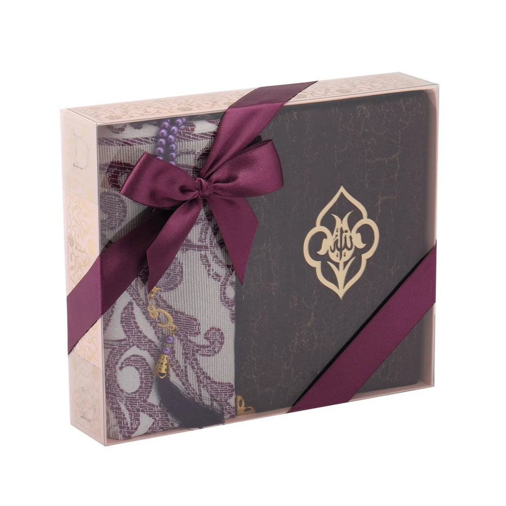 Ensar Hikmet No. 2 Quran & Prayer Mat Gift Set