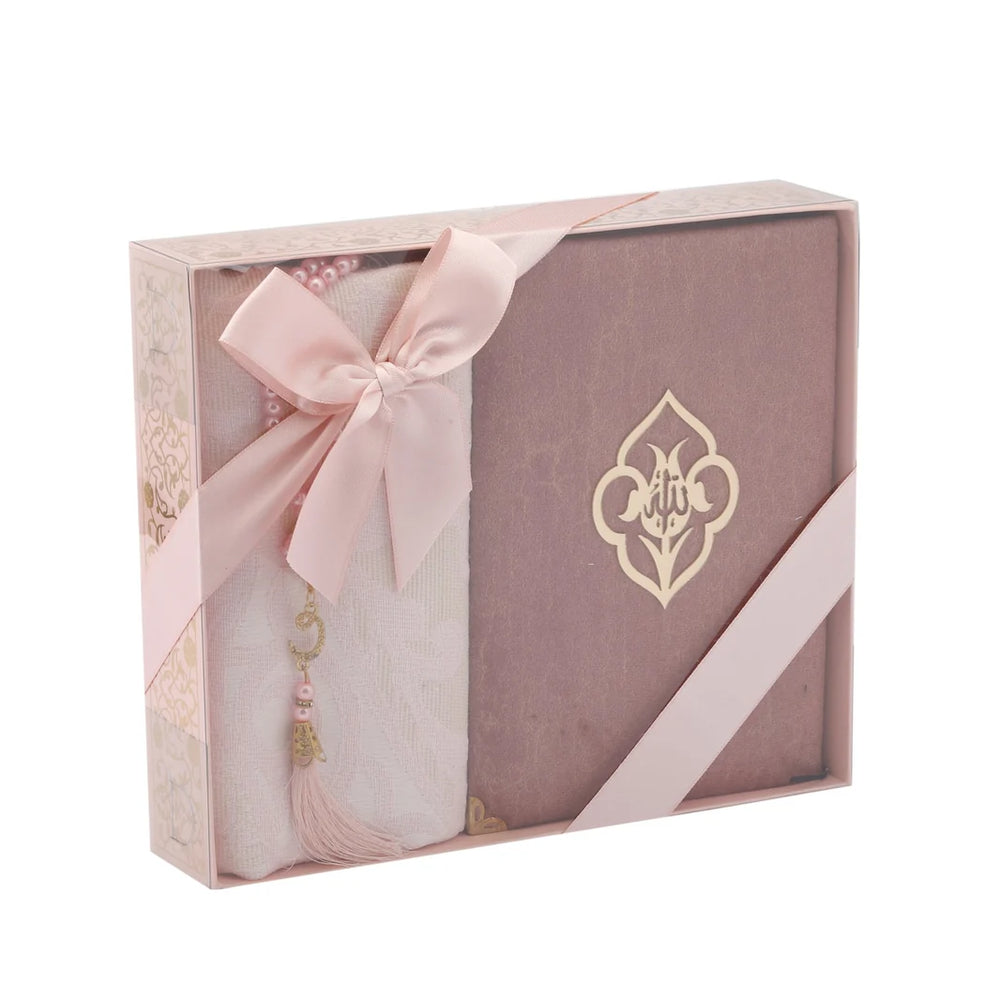 Ensar Hikmet No. 2 Quran & Prayer Mat Gift Set