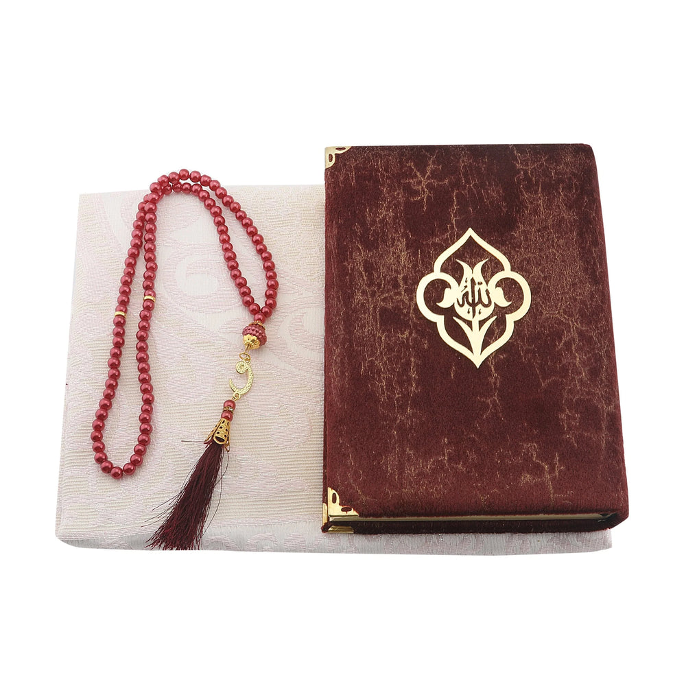 Ensar Hikmet No. 2 Quran & Prayer Mat Gift Set