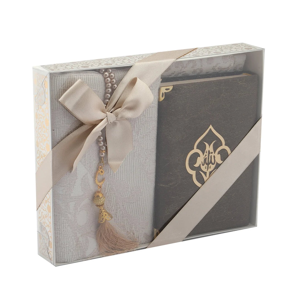 Ensar Hikmet No. 2 Quran & Prayer Mat Gift Set
