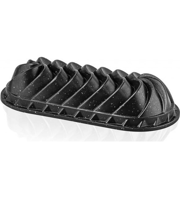 Taç Rüzgar Gülü Patterned Loaf Tin, Black
