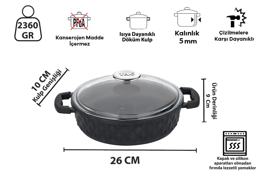Taç Carabella Cookware Set