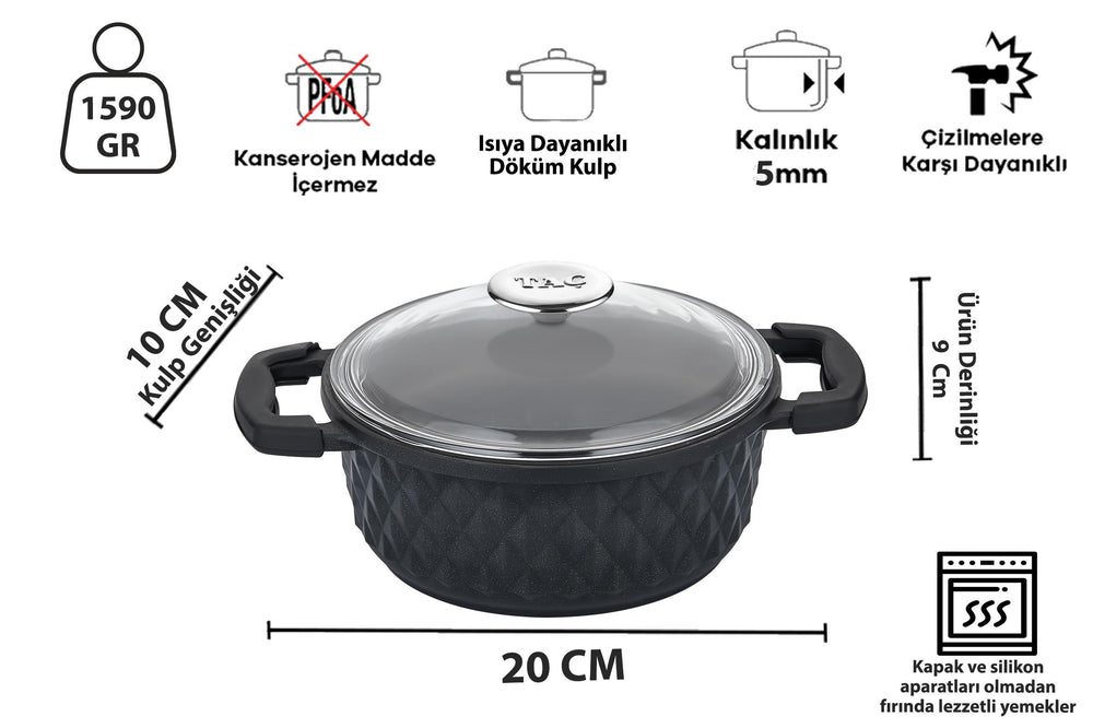 Taç Carabella Cookware Set