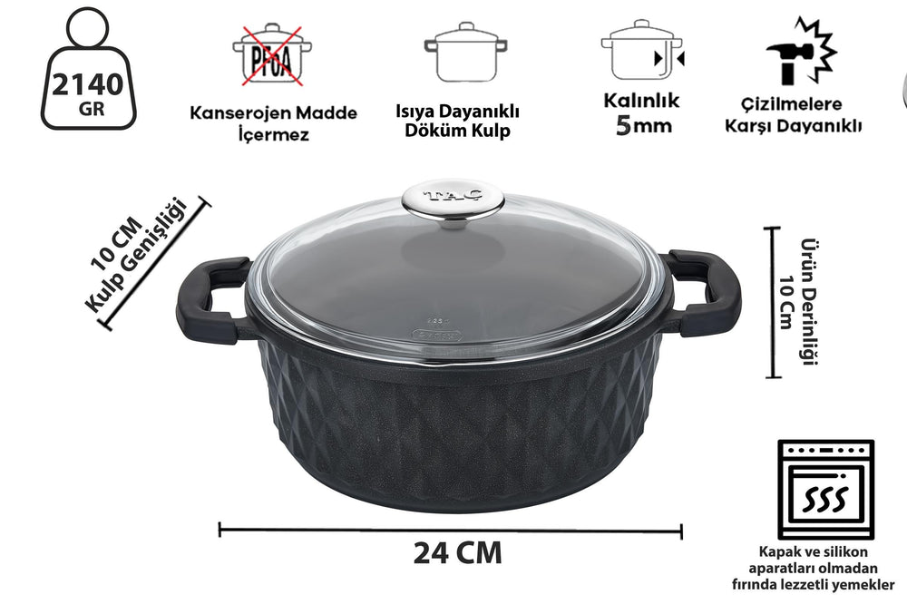 Taç Carabella Cookware Set