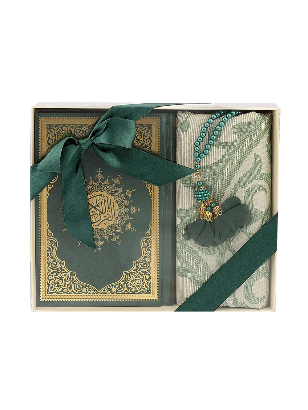 Ensar Azra Quran, Prayer Mat & Tasbeeh Gift Set - image 2