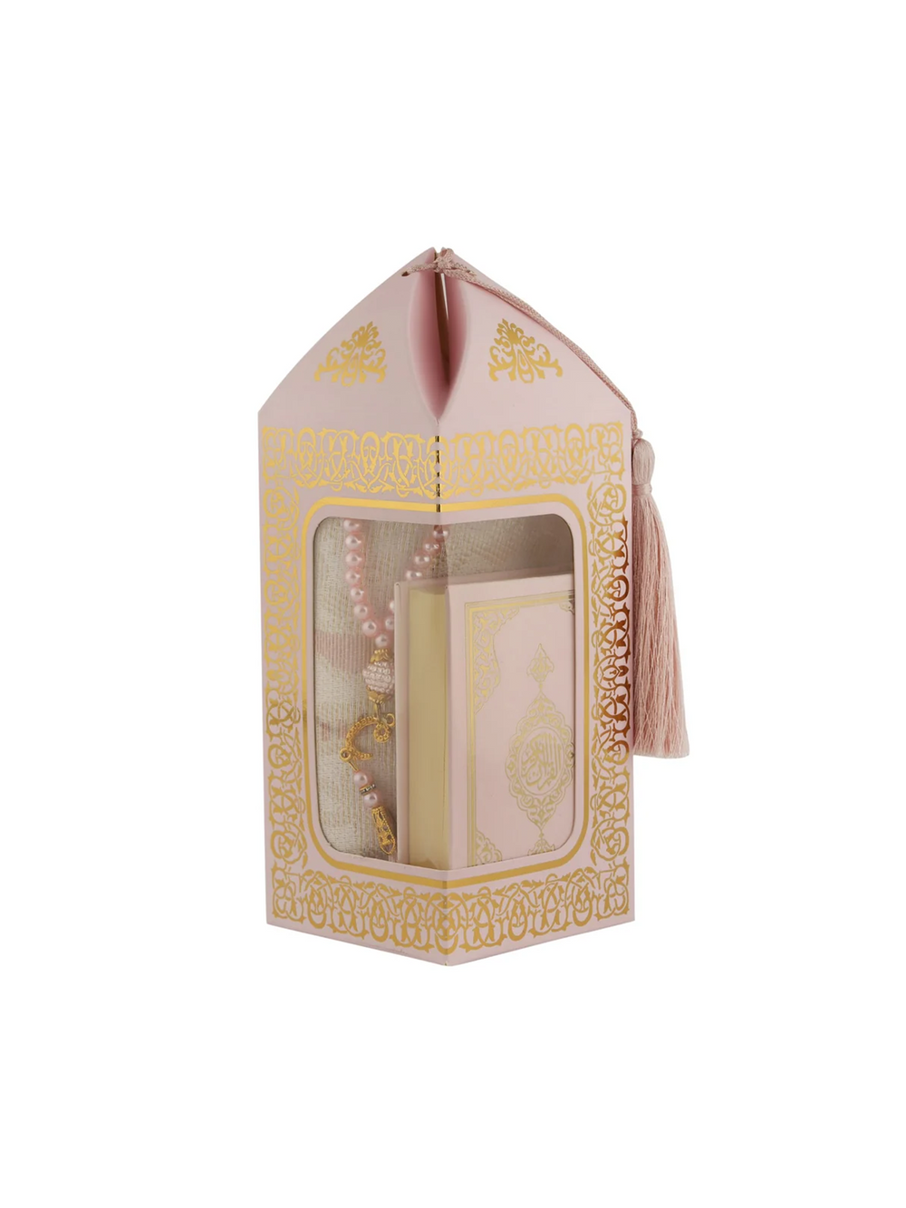 Ensar Bade Quran, Prayer Mat & Tasbeeh Gift Set - image 3