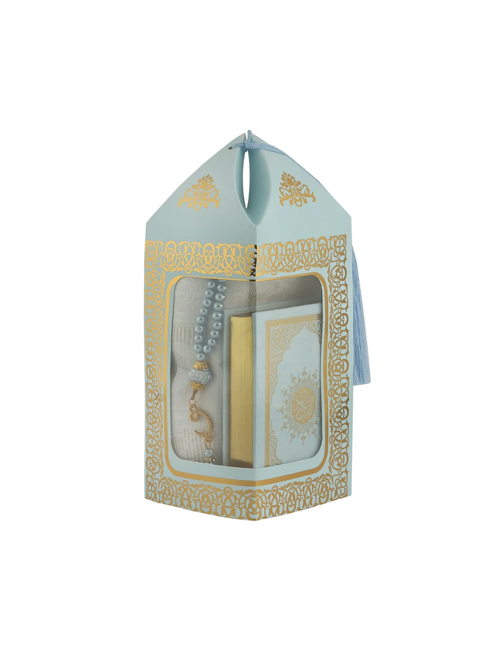 Ensar Bade Quran, Prayer Mat & Tasbeeh Gift Set - image 4