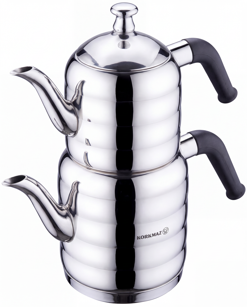 Korkmaz Mina Maxi Turkish Teapot Set - 1.1 L + 2 L - image 3