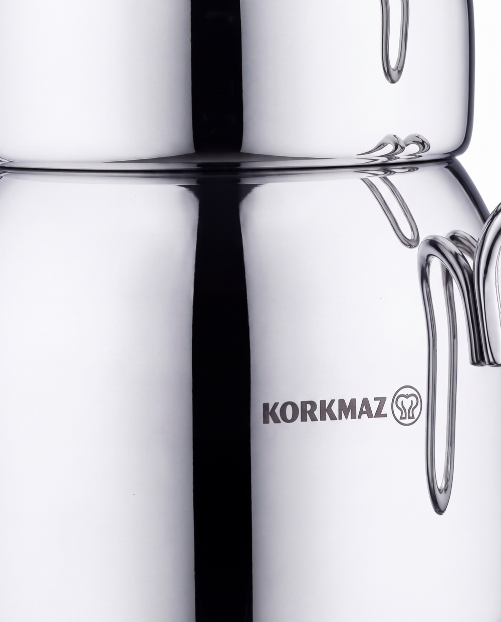 Korkmaz Droppa Mega Turkish Teapot Set - 2 L + 3.5 L - image 3