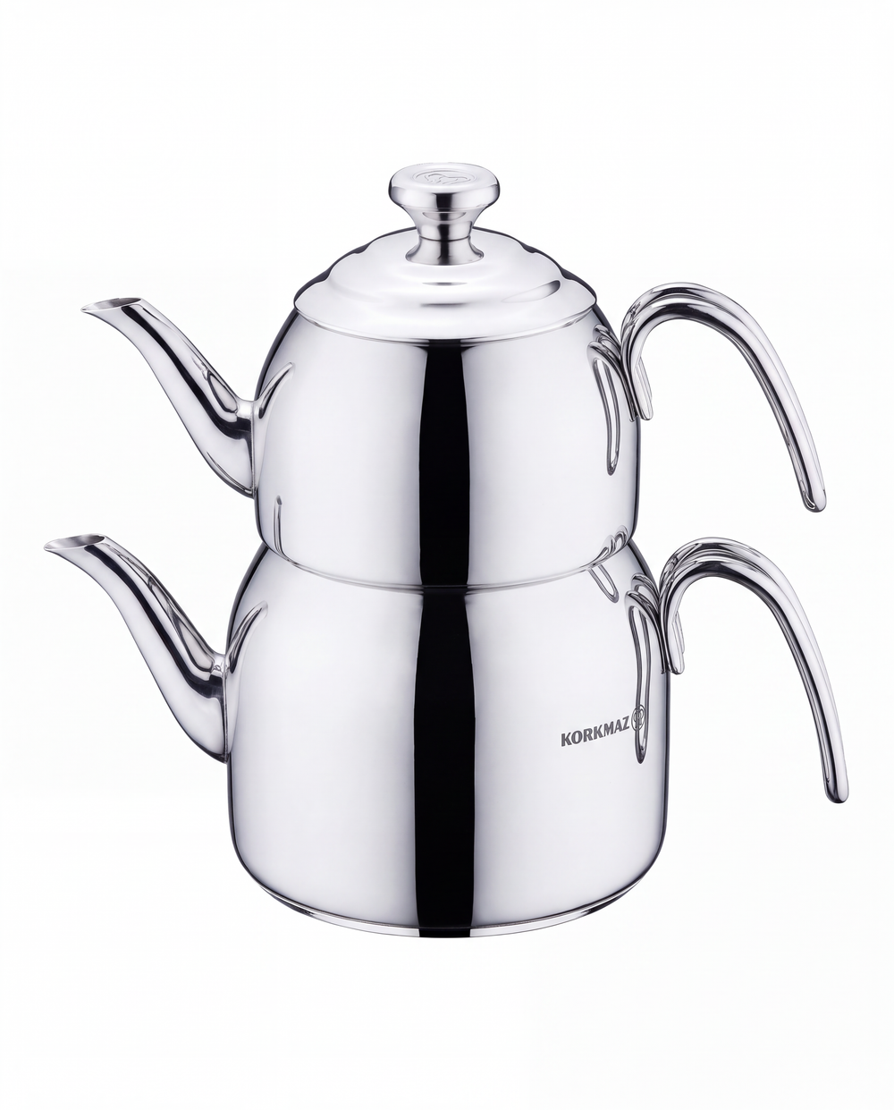 Korkmaz Droppa Mega Turkish Teapot Set - 2 L + 3.5 L - image 6