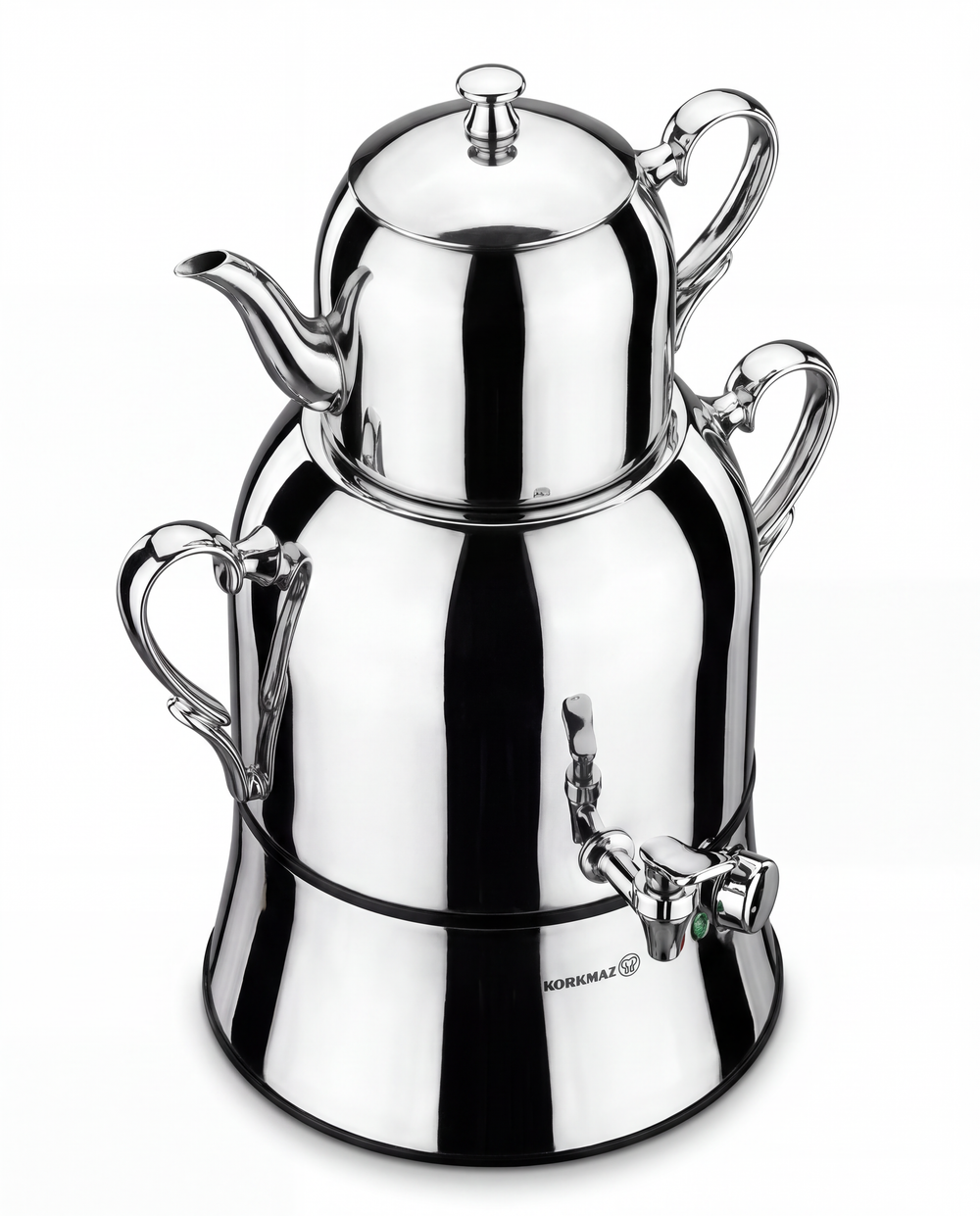 Korkmaz Nosta Mega Electric Samovar - 1.5 L + 4 L - image 4