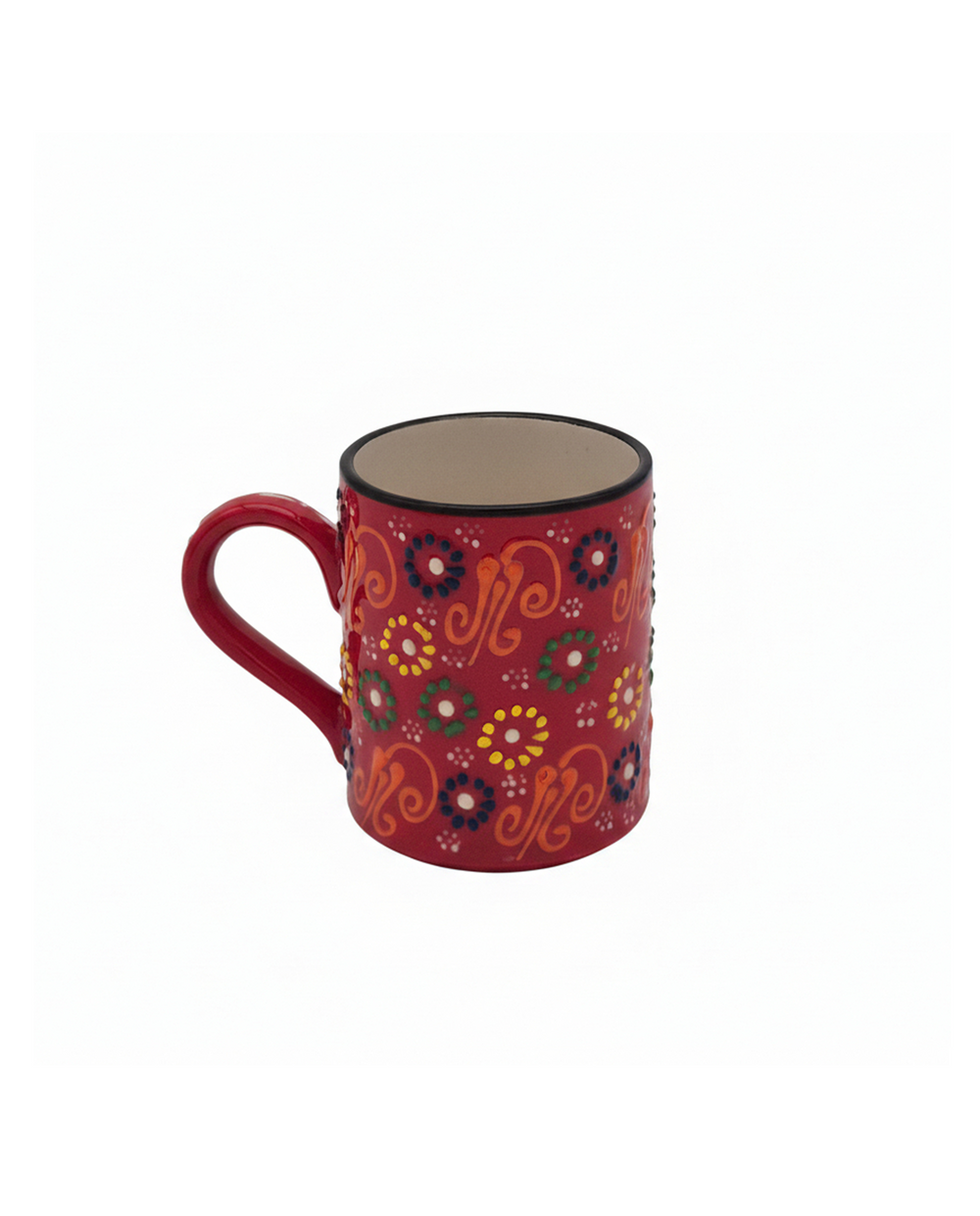 Floral Ceramic Mug - image 3