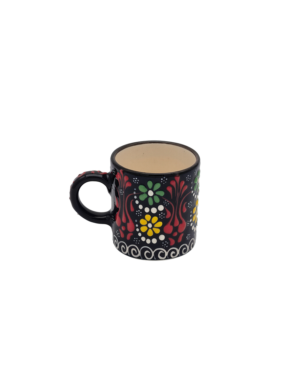 Small Floral Ceramic Mug - image 1