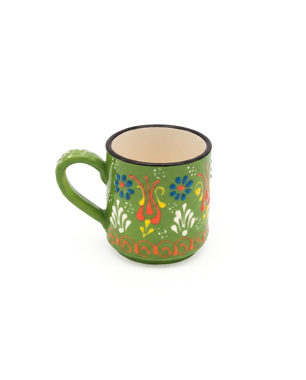 Small Floral Ceramic Mug - image 2