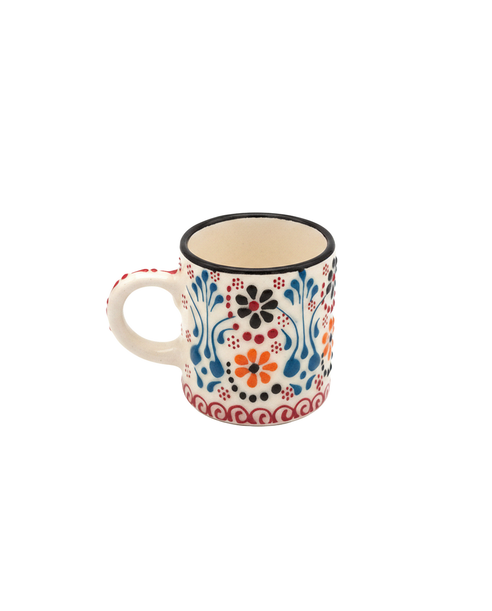 Small Floral Ceramic Mug - image 3