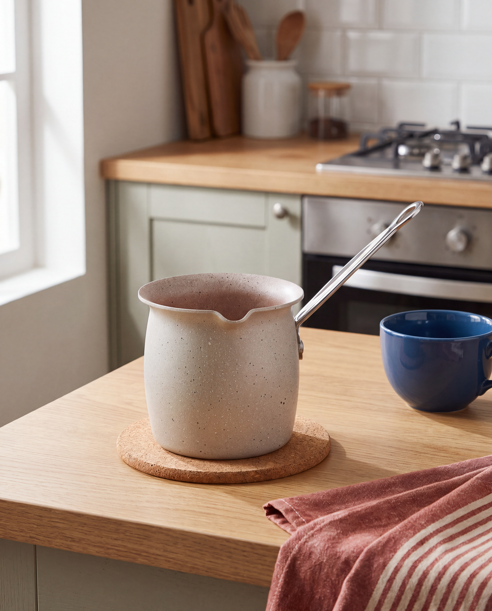 Korkmaz Granita Non-Stick Milk Pot - 1 L - image 3