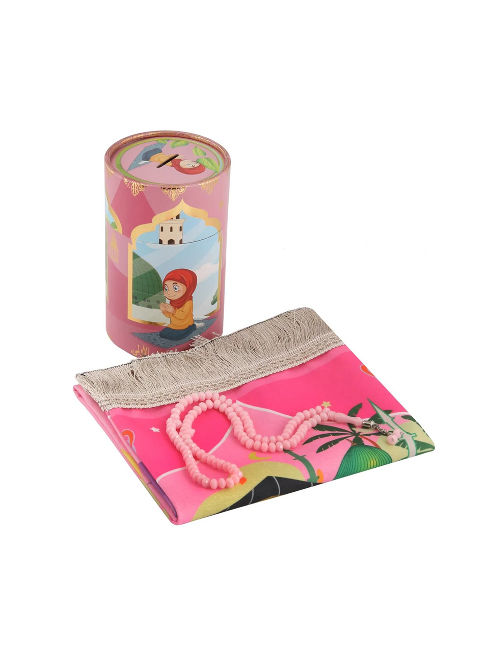 Ensar Children's Prayer Mat & Tasbeeh Gift Set - image 1